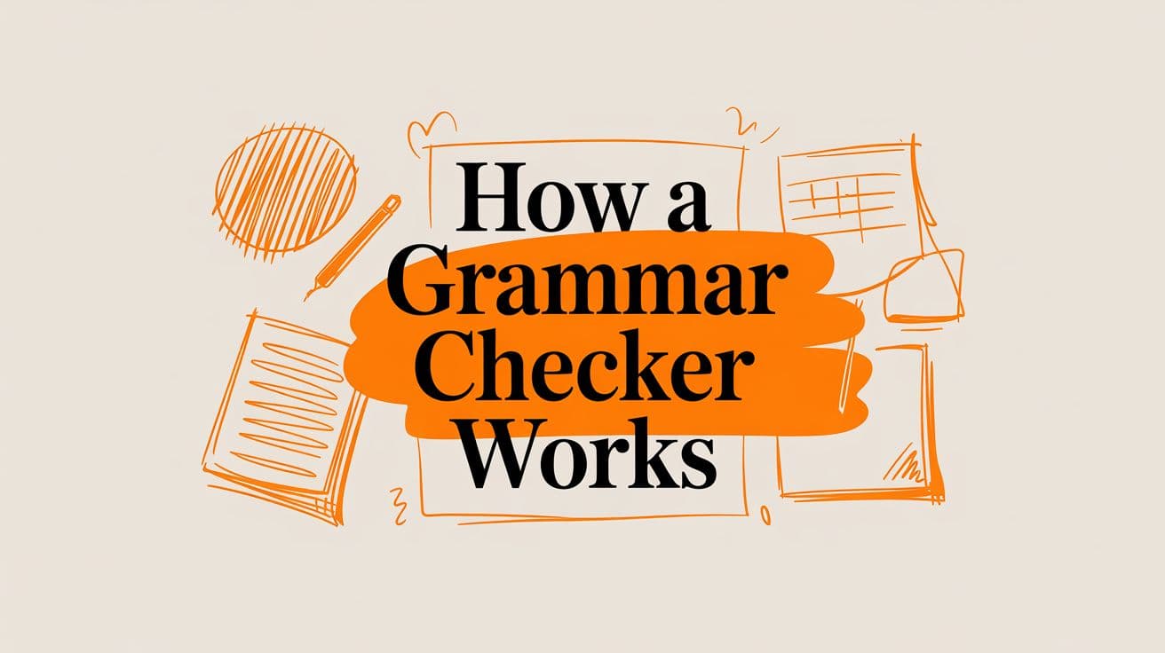 How a Grammar Checker Works