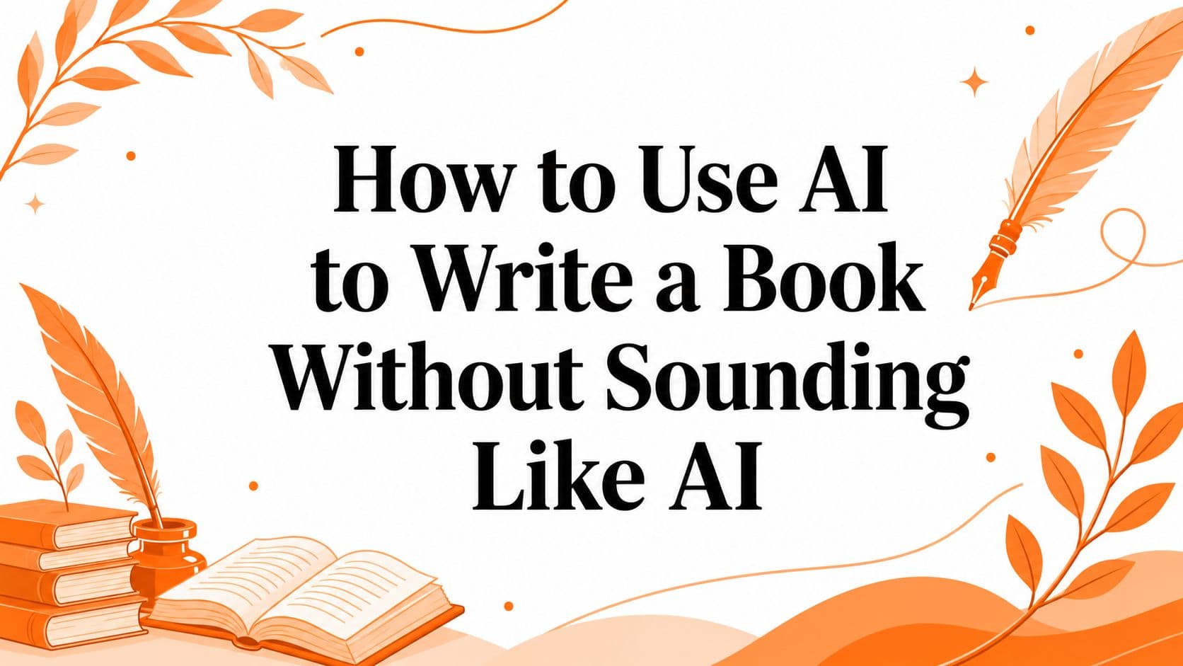 How to Use AI to Write a Book Without Sounding Like AI