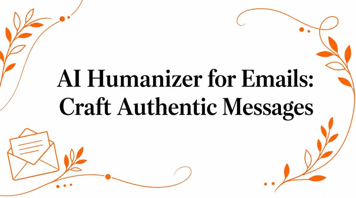 AI Humanizer for Emails: Craft Authentic Messages