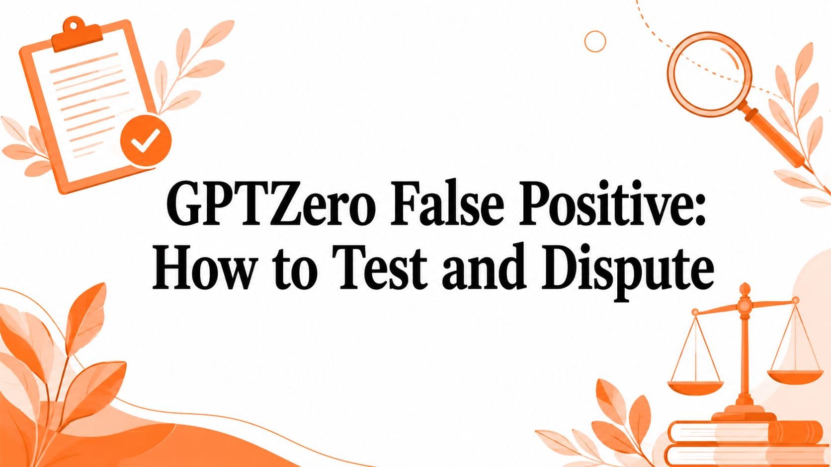 GPTZero False Positive: How to Test and Dispute