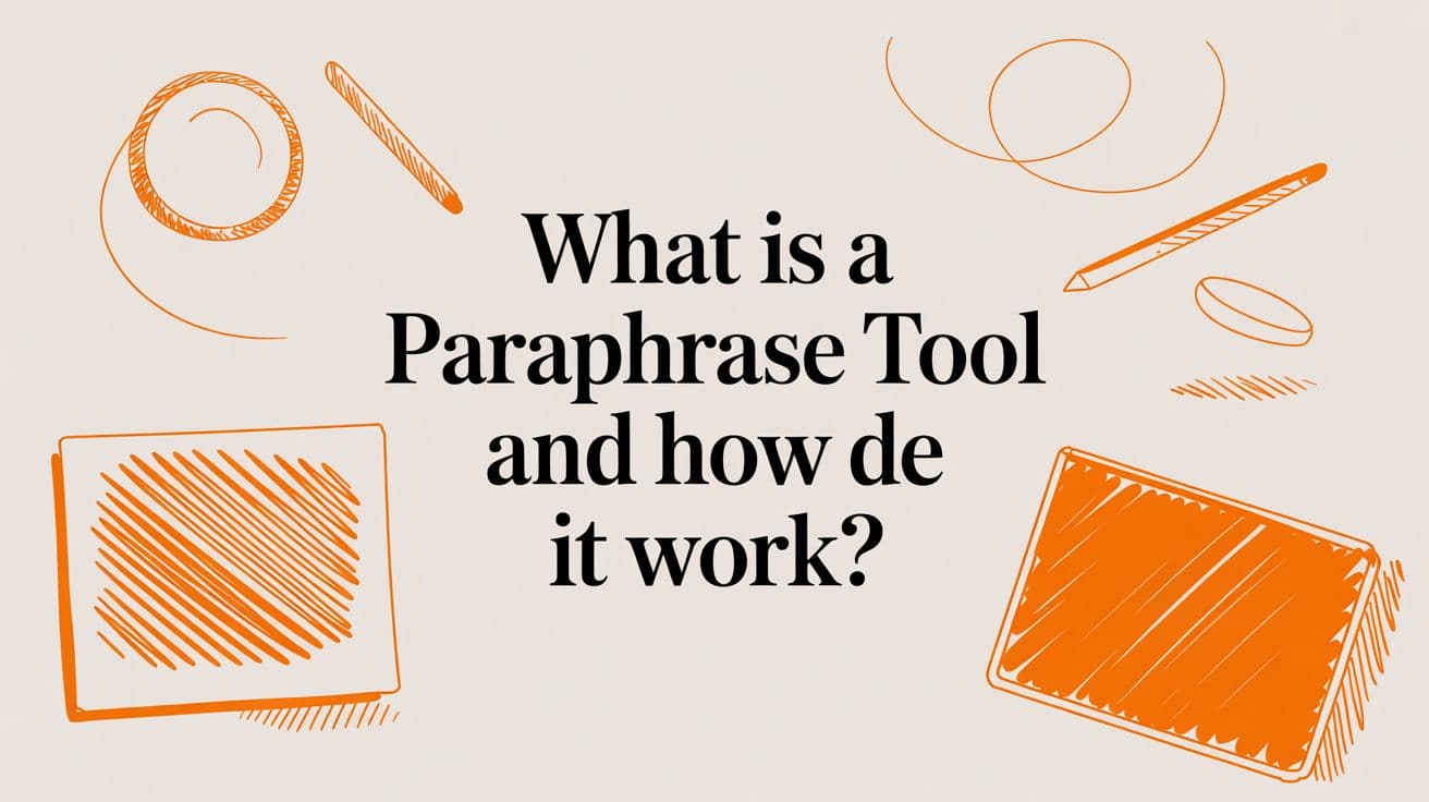 What Is a Paraphrase Tool and How Does It Work?