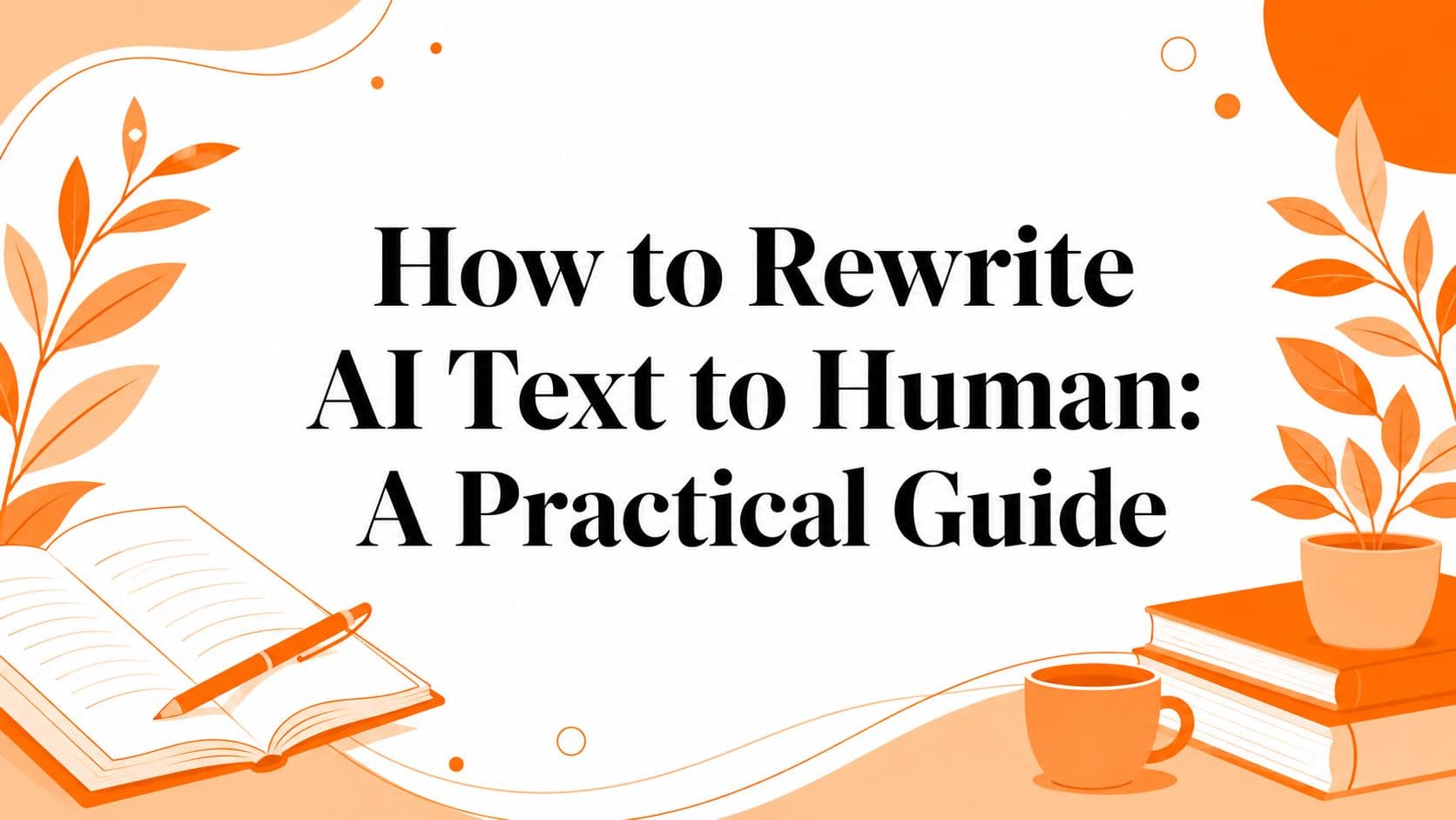 How to Rewrite AI Text to Human: A Practical Guide