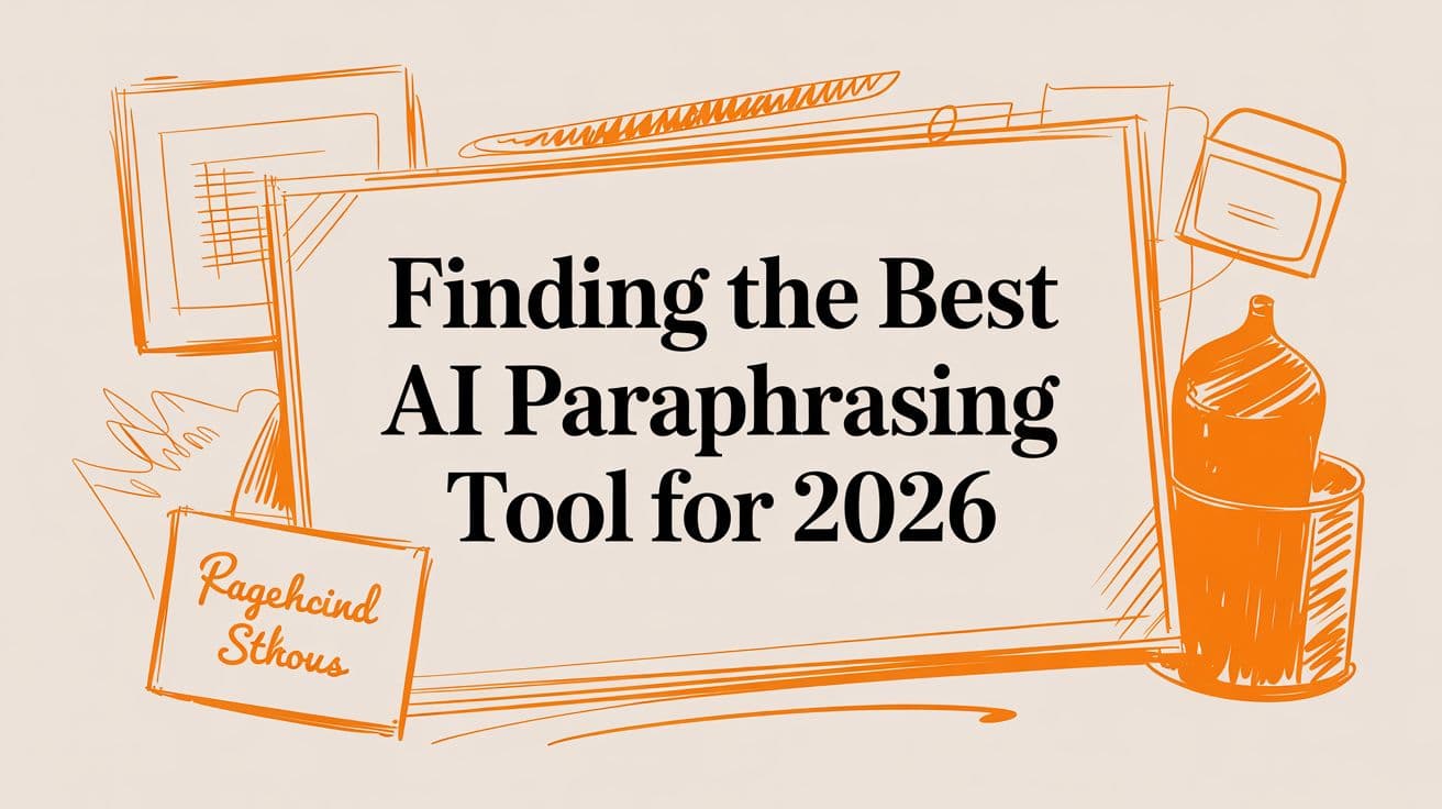 Finding the Best AI Paraphrasing Tool