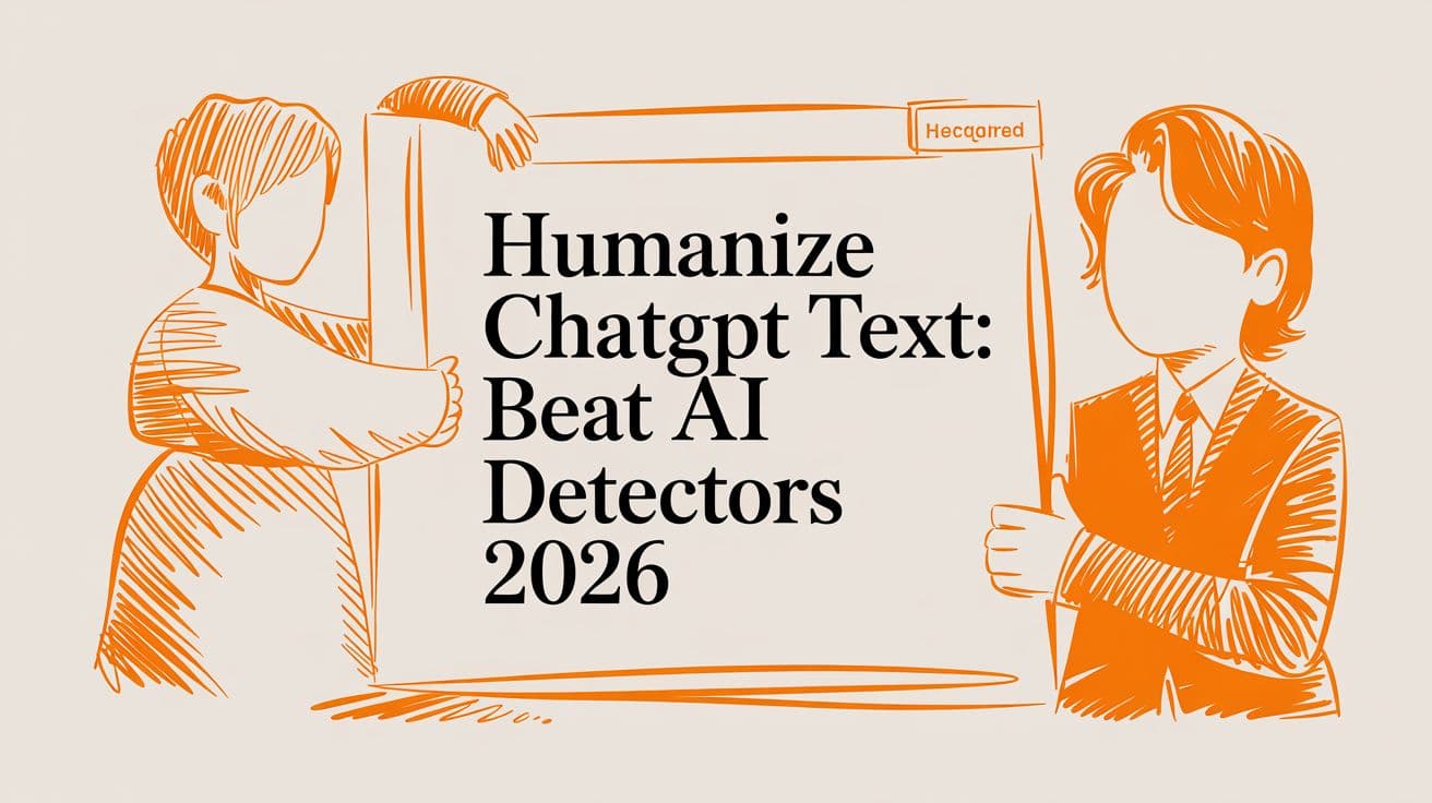 Humanize ChatGPT Text: Beat AI Detectors 2026
