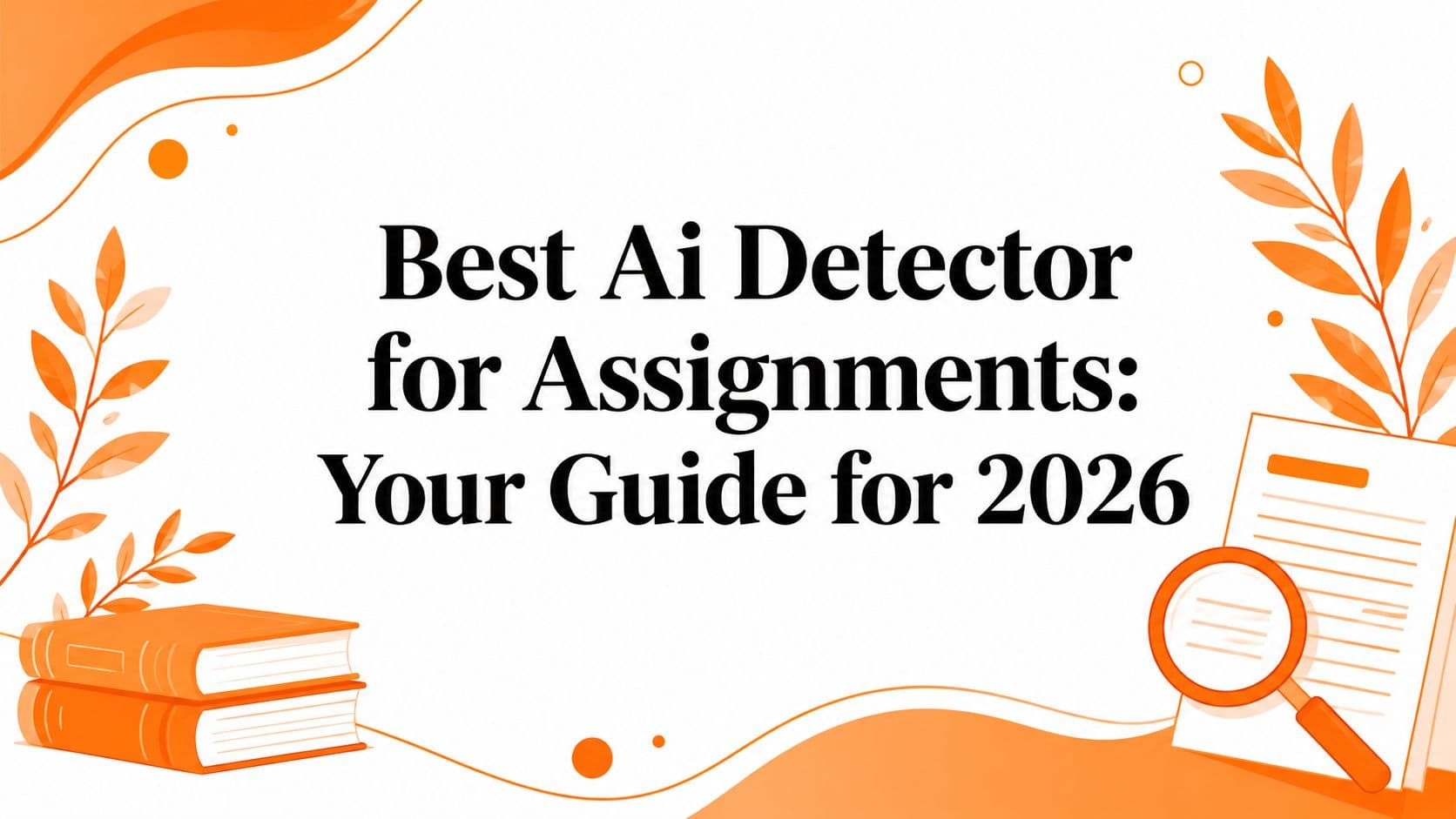 Best AI Detector for Assignments: A 2026 Guide