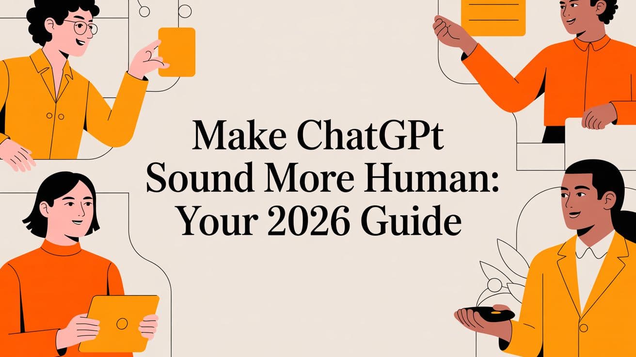 Make ChatGPT Sound More Human: Your 2026 Guide