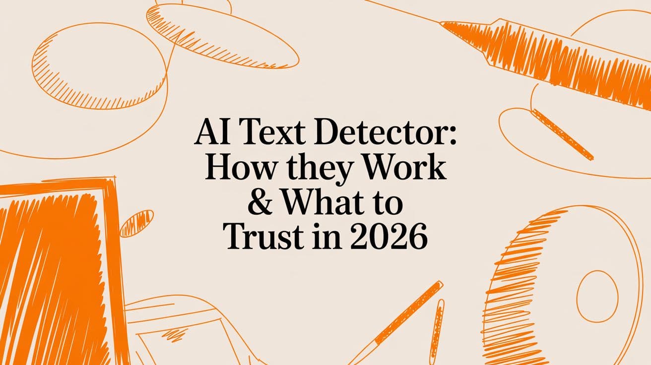 AI Text Detector: How They Work & What to Trust in 2026