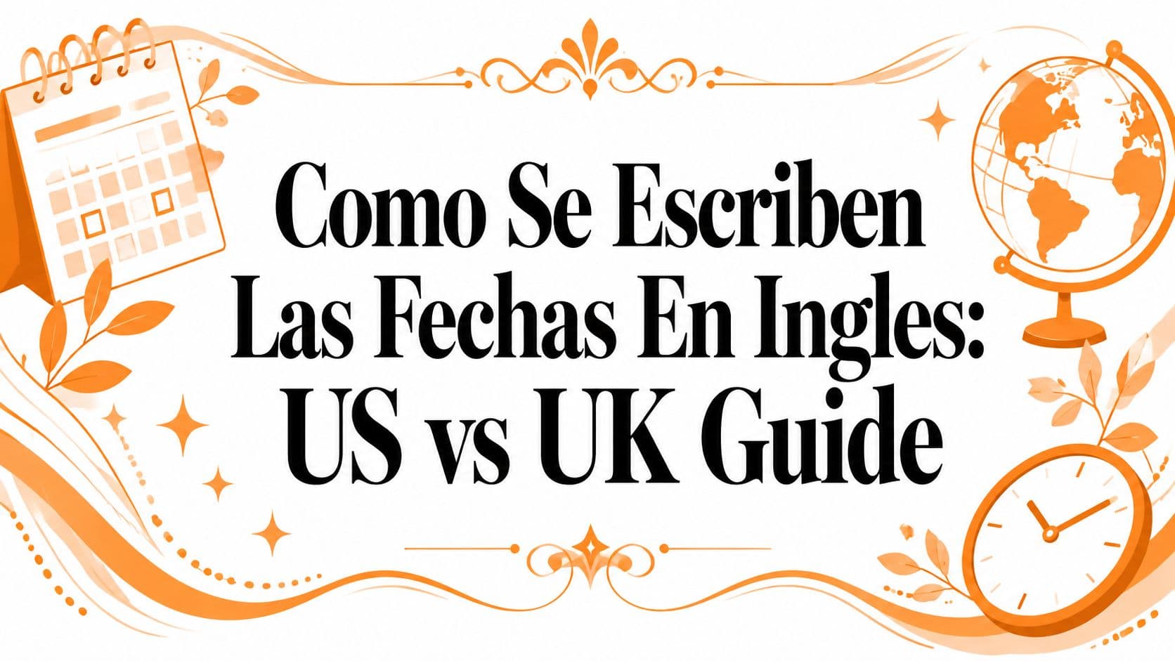 Como Se Escriben Las Fechas En Ingles: US vs UK Guide