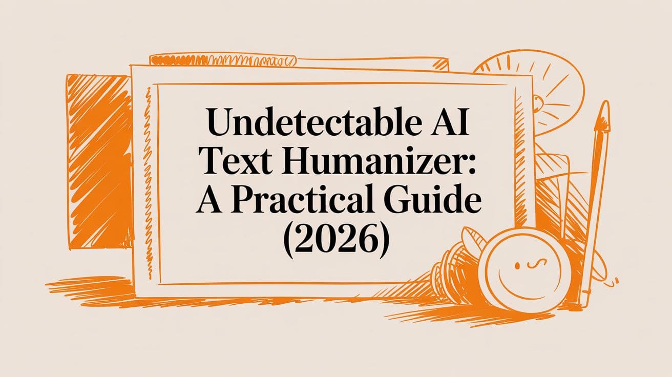 Undetectable AI Text Humanizer: A Practical Guide (2026)