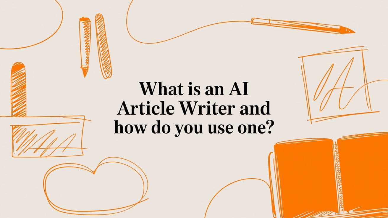 What Is an AI Article Writer and How Do You Use One?