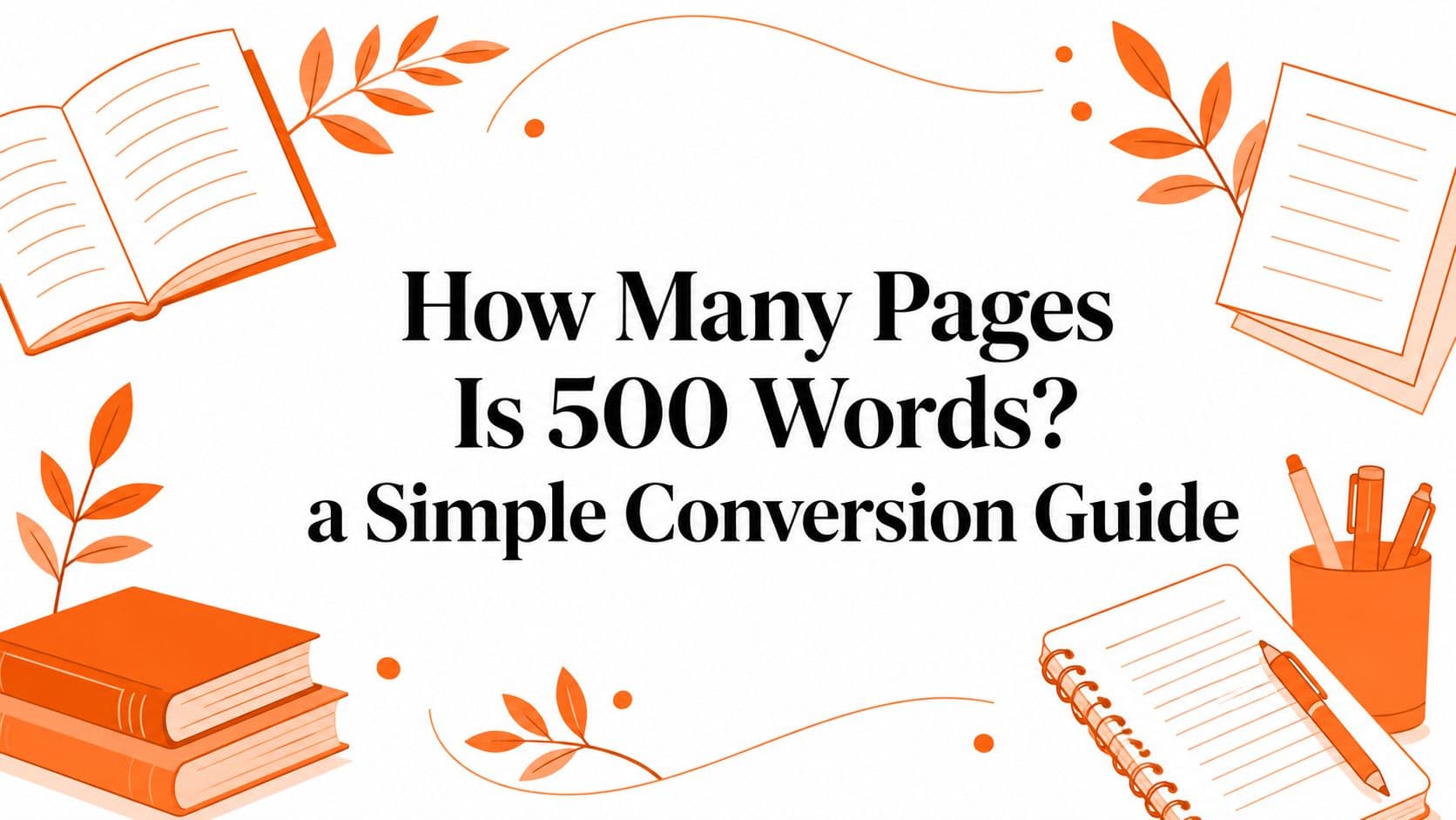 How Many Pages Is 500 Words? a Simple Conversion Guide