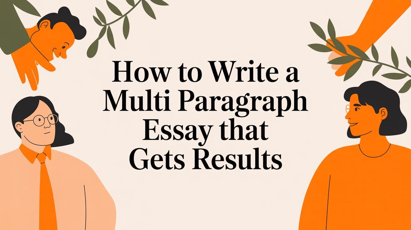 How to Write a Multi Paragraph Essay That Gets Results