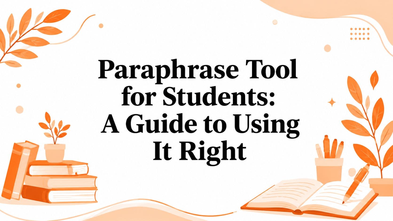 Paraphrase Tool for Students: A Guide to Using It Right