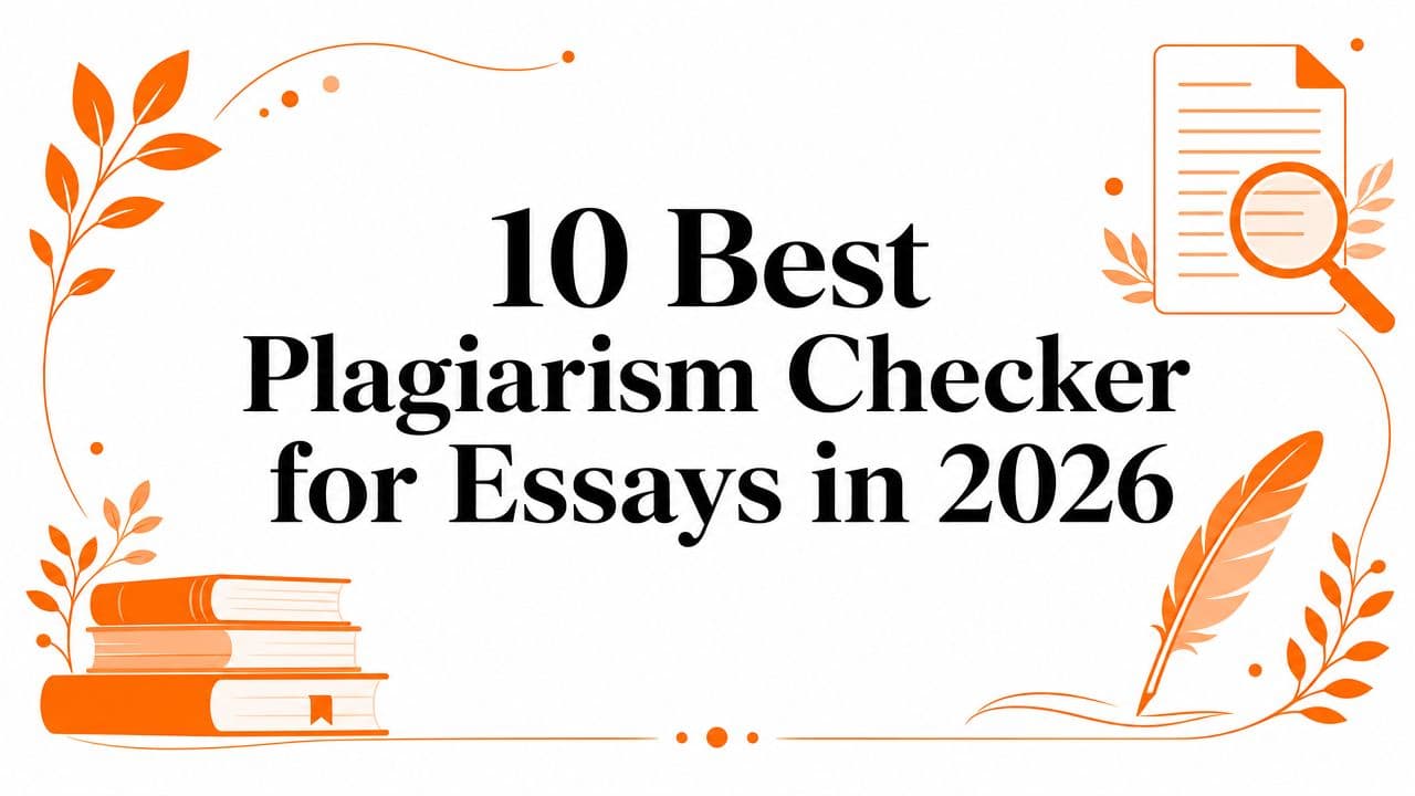 10 Best Plagiarism Checker for Essays in 2026