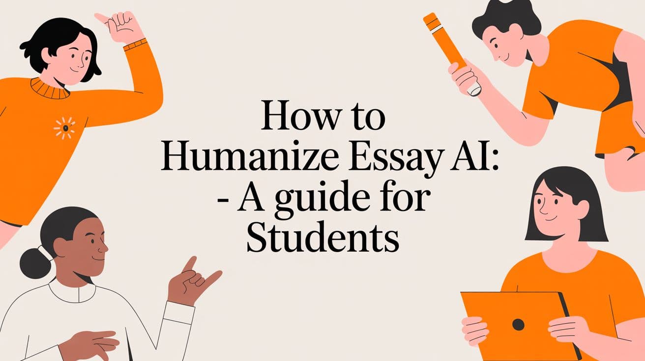 How to Humanize Essay AI: A Guide for Students