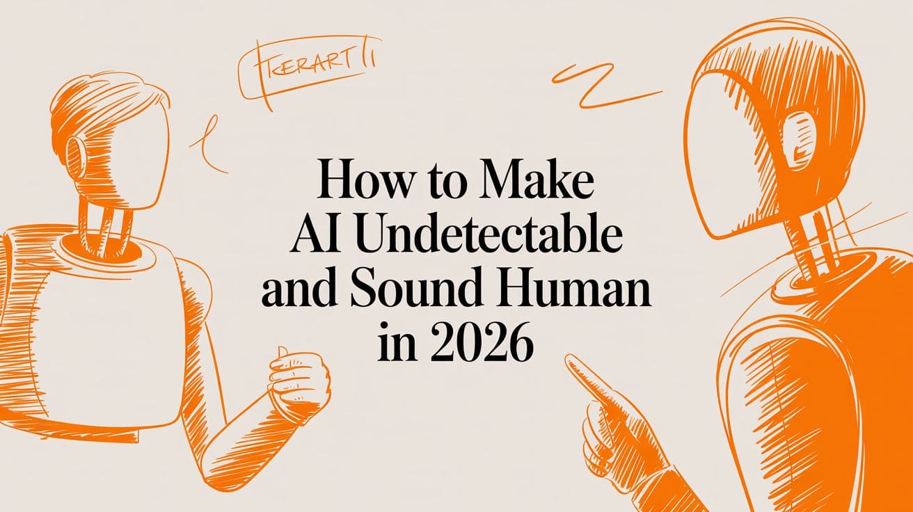 How to Make AI Text Undetectable and Sound Human