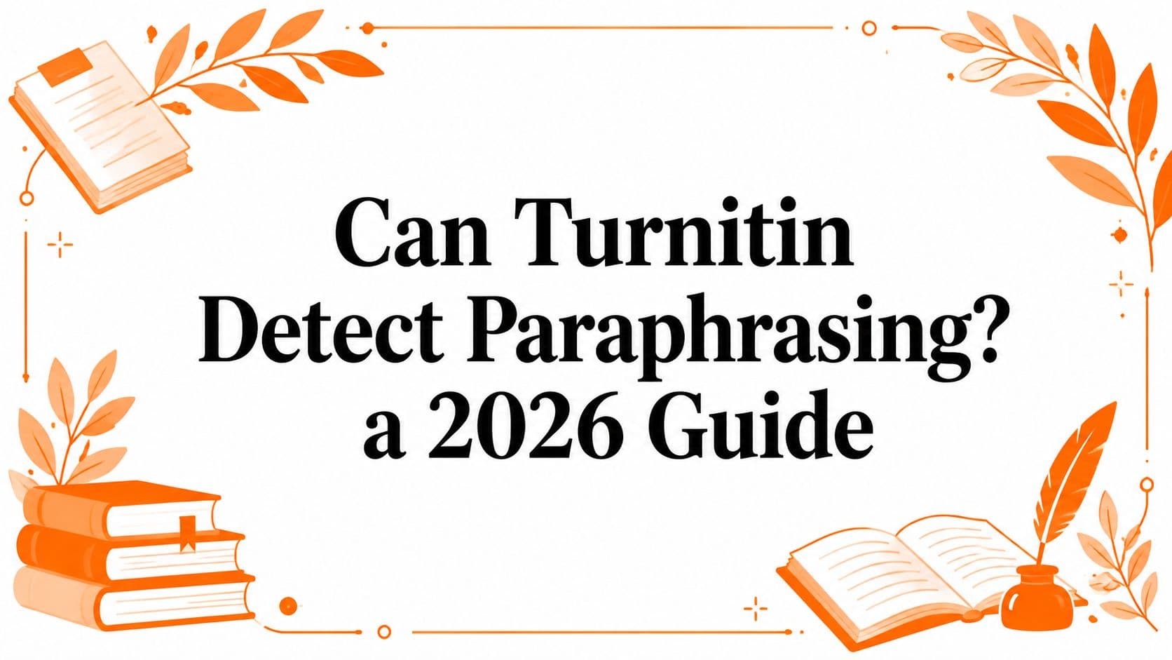 Can Turnitin Detect Paraphrasing? a 2026 Guide