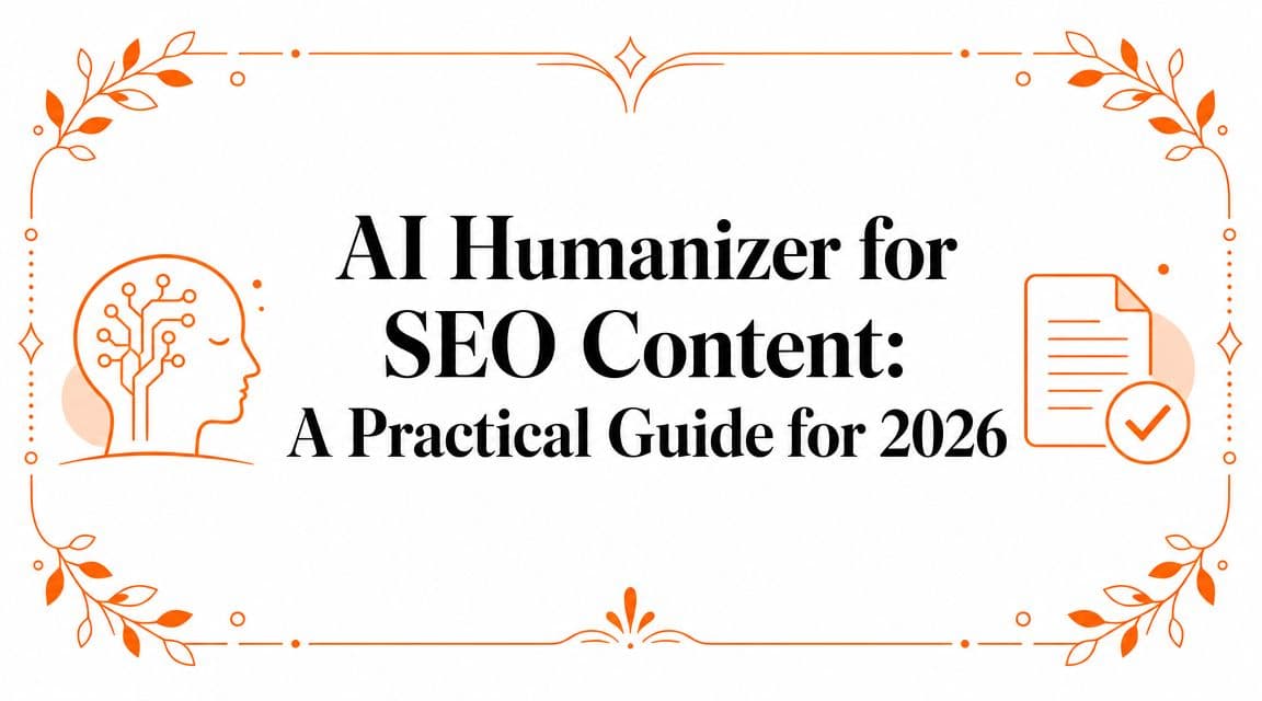 AI Humanizer for SEO Content: A Practical Guide for 2026
