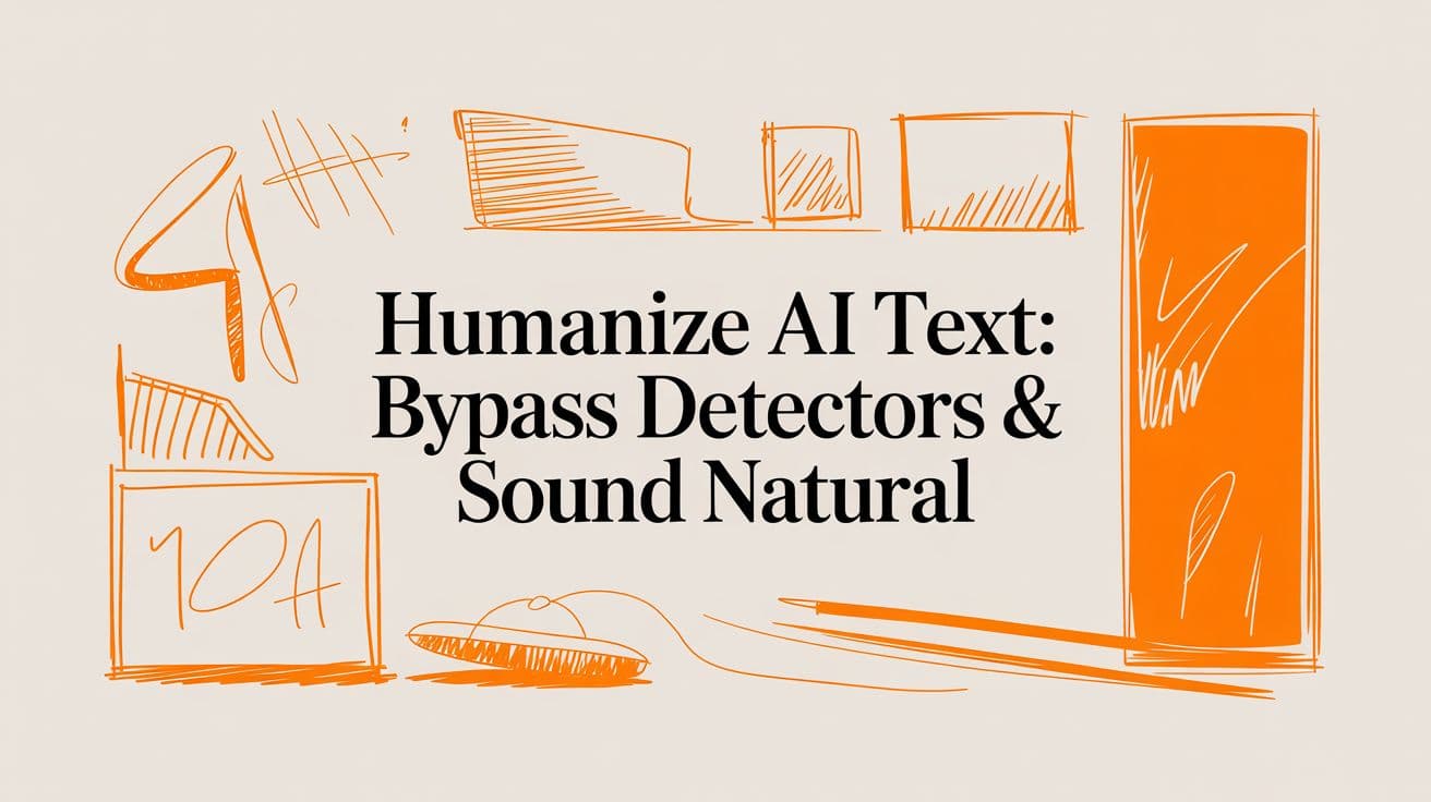 Humanize AI Text: Bypass Detectors & Sound Natural